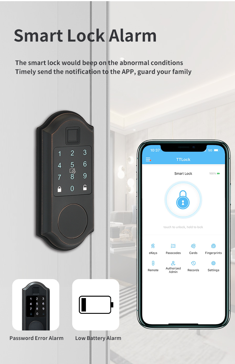 cerraduras inteligentes para el hogar