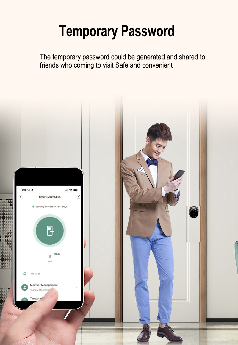 cerradura inteligente interior